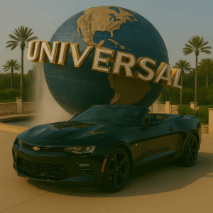 Chevrolet Camaro Conversível Preto – Esportividade com Classe