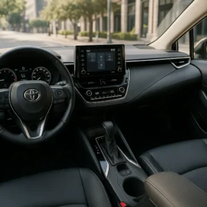 Toyota Corolla Azul Escuro — Viva a Flórida com Estilo e Conforto