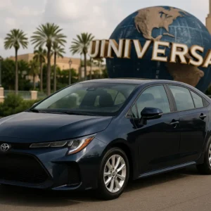 Toyota Corolla Azul Escuro — Viva a Flórida com Estilo e Conforto