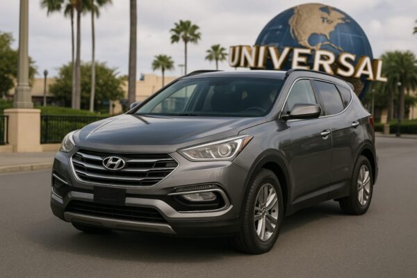 Hyundai Santa Fé 2016 Cinza – Espaço, Estilo e Versatilidade em Orlando