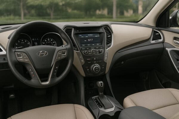 Hyundai Santa Fé 2016 Cinza – Espaço, Estilo e Versatilidade em Orlando - Image 2