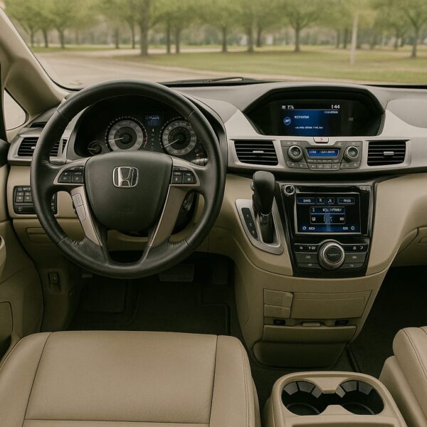 Honda Odyssey 2015 Branco – Conforto e Espaço para Toda a Família - Image 3