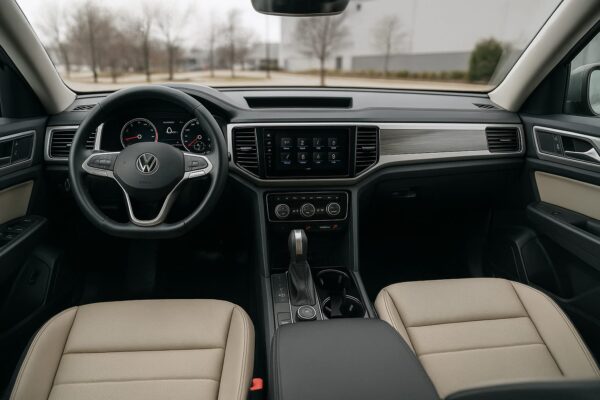 VW Atlas 2022 Cinza – Conforto e Espaço Premium - Image 3