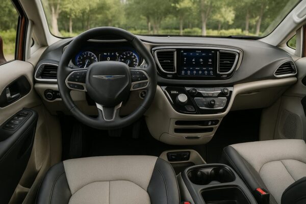 Chrysler Pacifica 2018 Vermelha – Versatilidade com Estilo e Conforto - Image 3