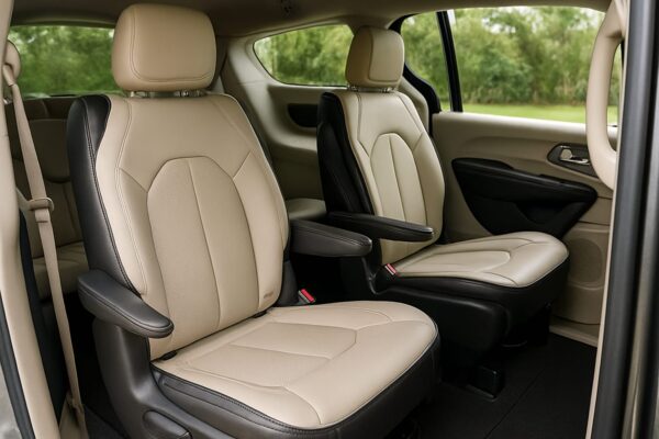 Chrysler Pacifica 2019 Cinza Escura – Sofisticação e Espaço Inteligente - Image 3