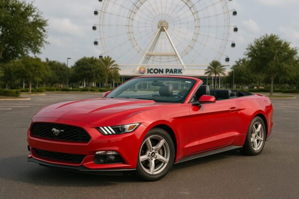 Mustang Conversível 2016 Vermelho – Liberdade com Estilo