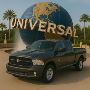 Dodge Ram 1500 Preta – Força e Luxo Sobre Rodas