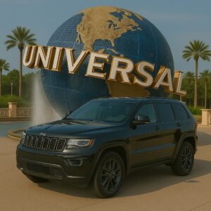 Jeep Grand Cherokee  Preto – Elegância e Desempenho Off-Road